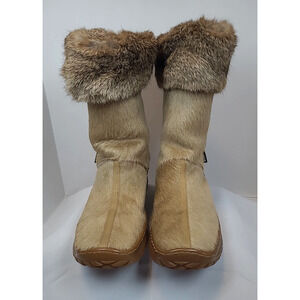 Oscar Sport Apres Ski Faux Fur Winter Boot 39/ 8 US - MADE IN ITALY Excellent